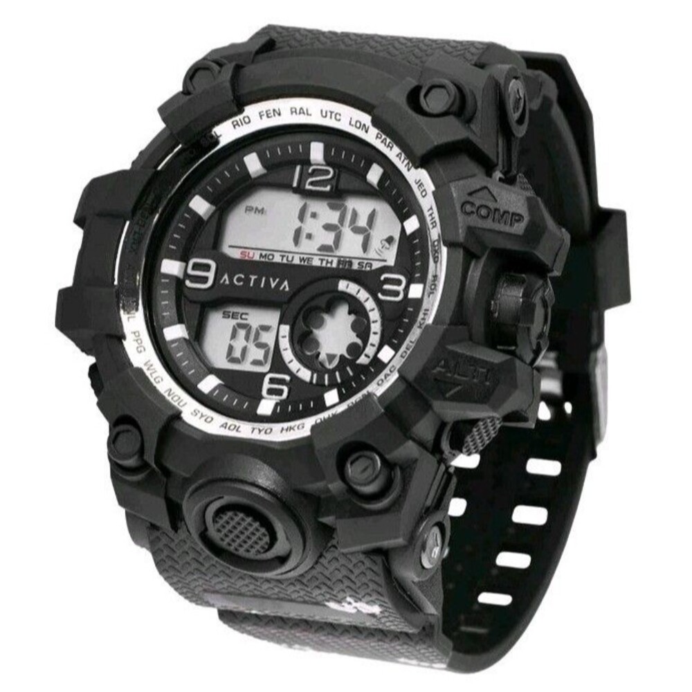 Invicta Activa Endurance X Men's Digital Watch - 54.5mm, Black (ACW435-002)